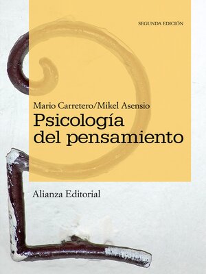 cover image of Psicología del pensamiento